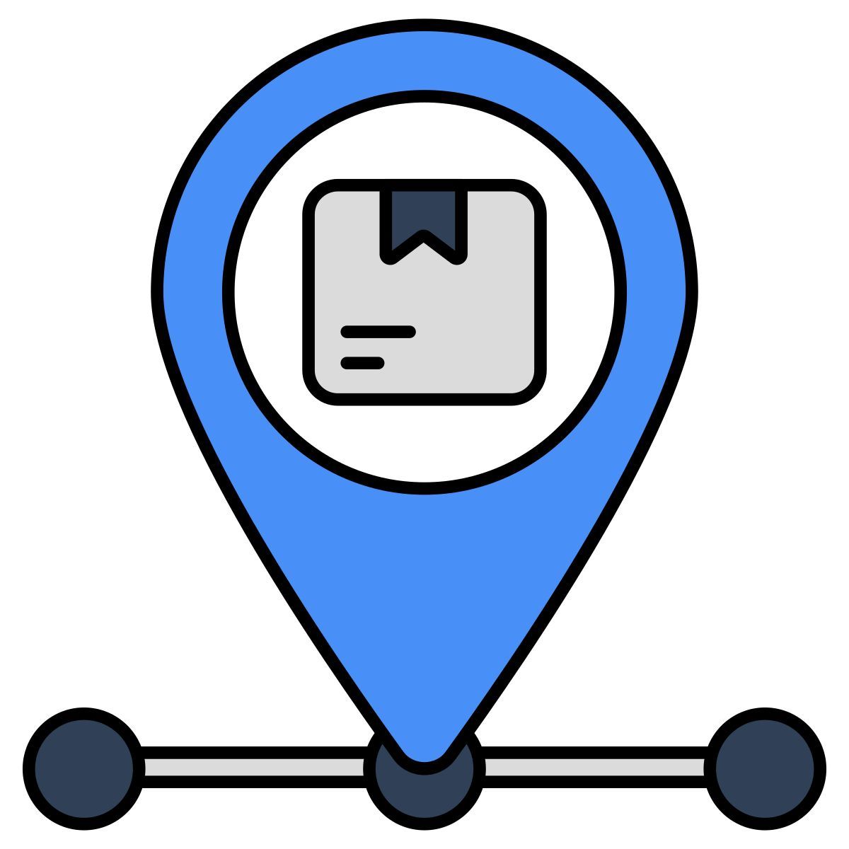 parcel tracking icon