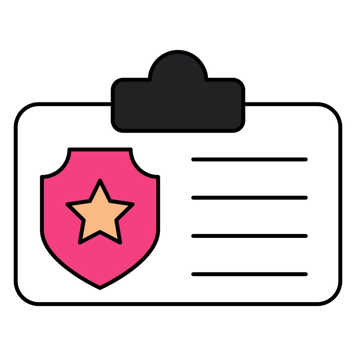 police identity card icon