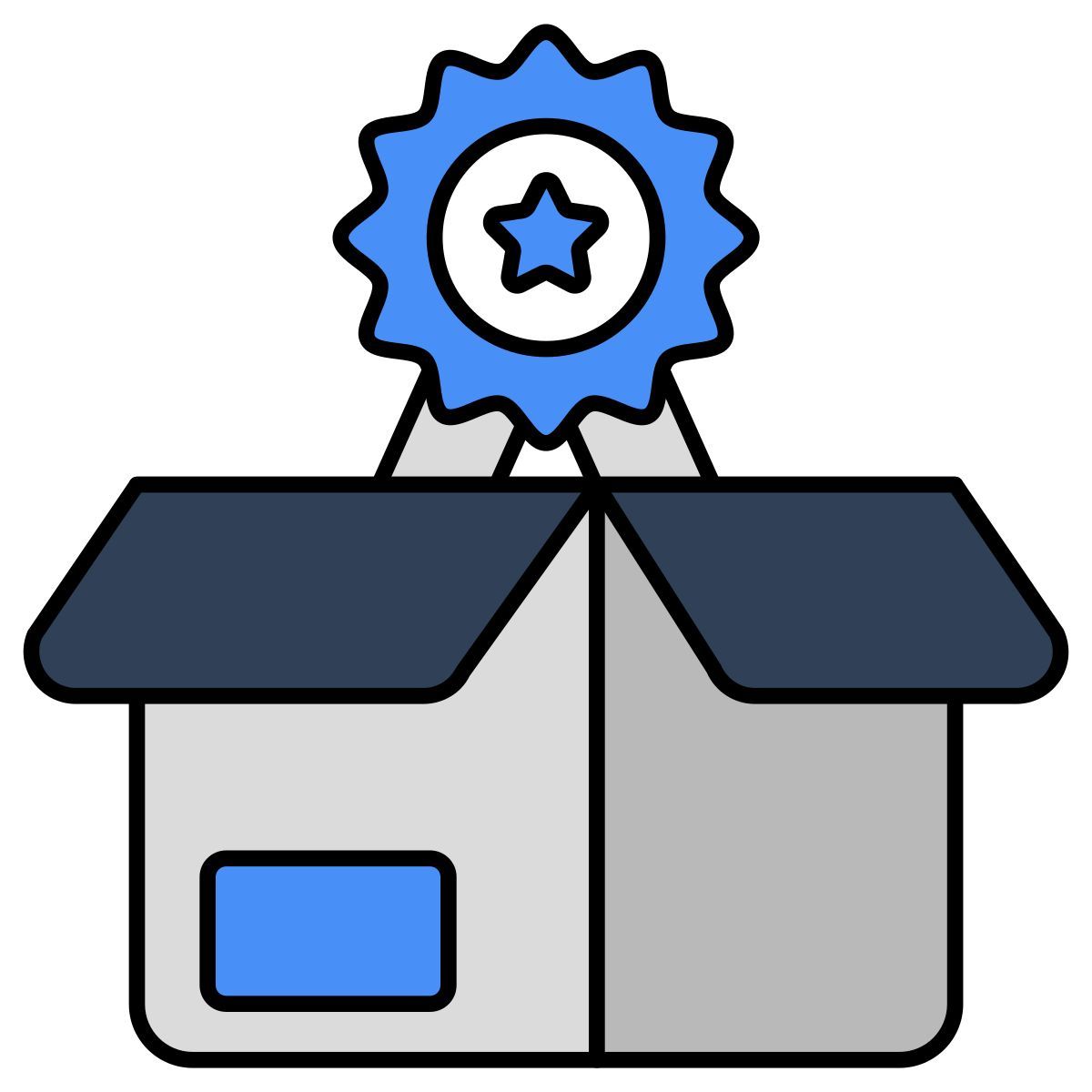 premium parcel icon