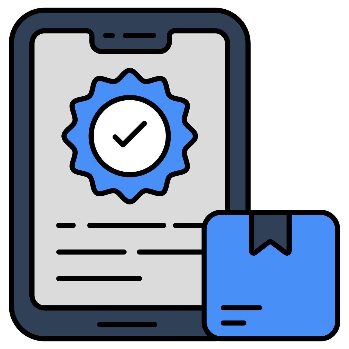 delivery confirmation icon