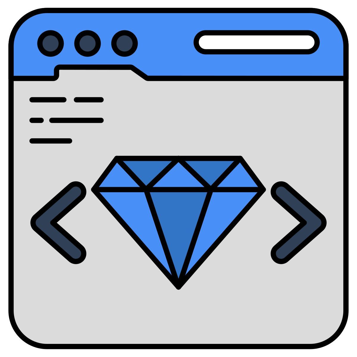 premium website icon