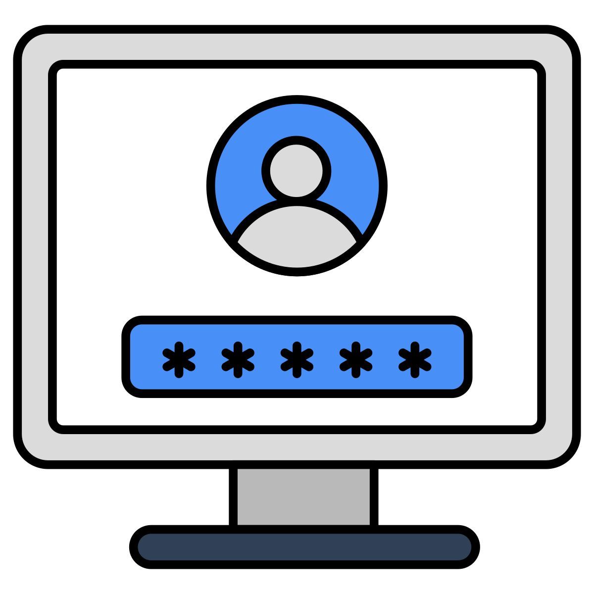 profile login data icon