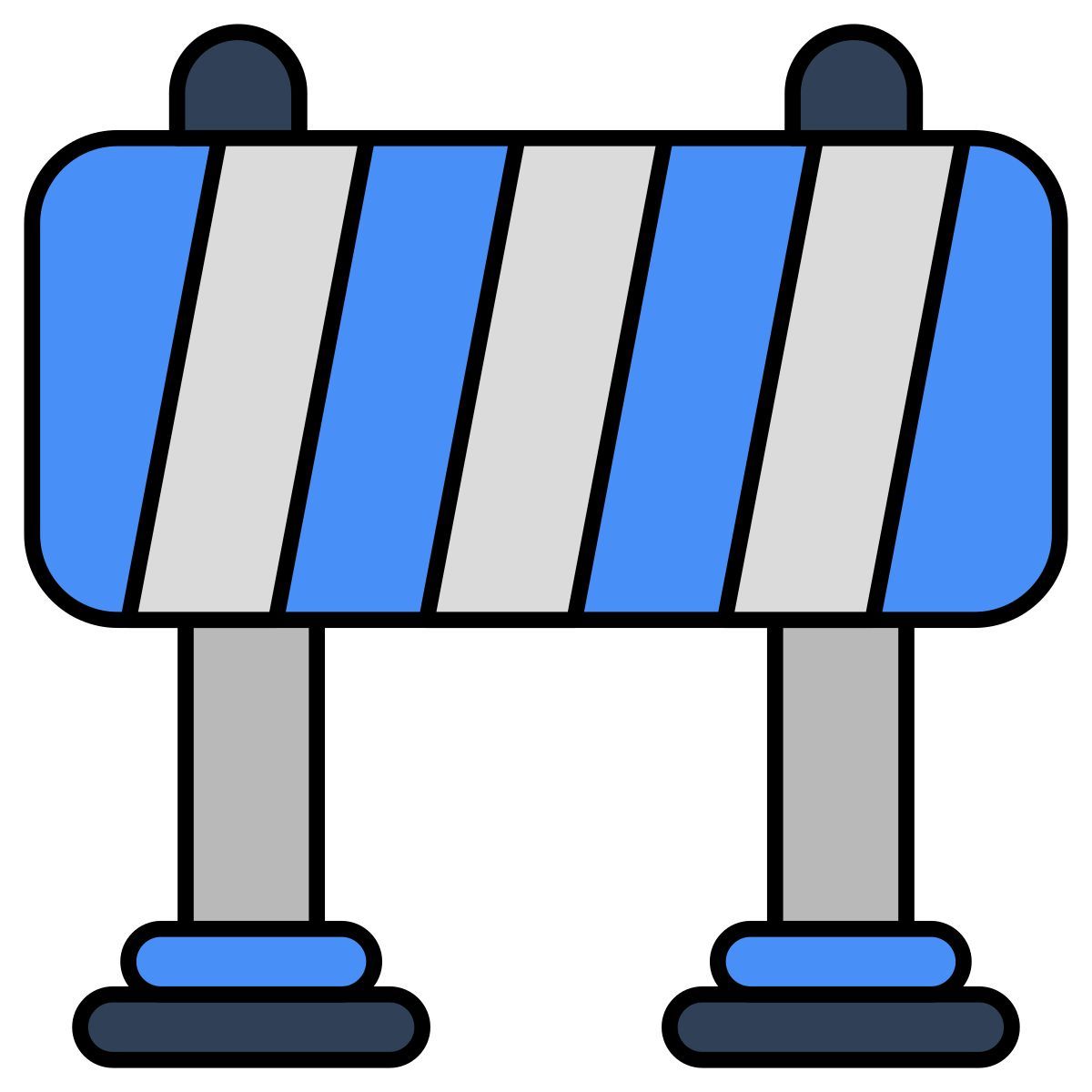 barrière routière icon