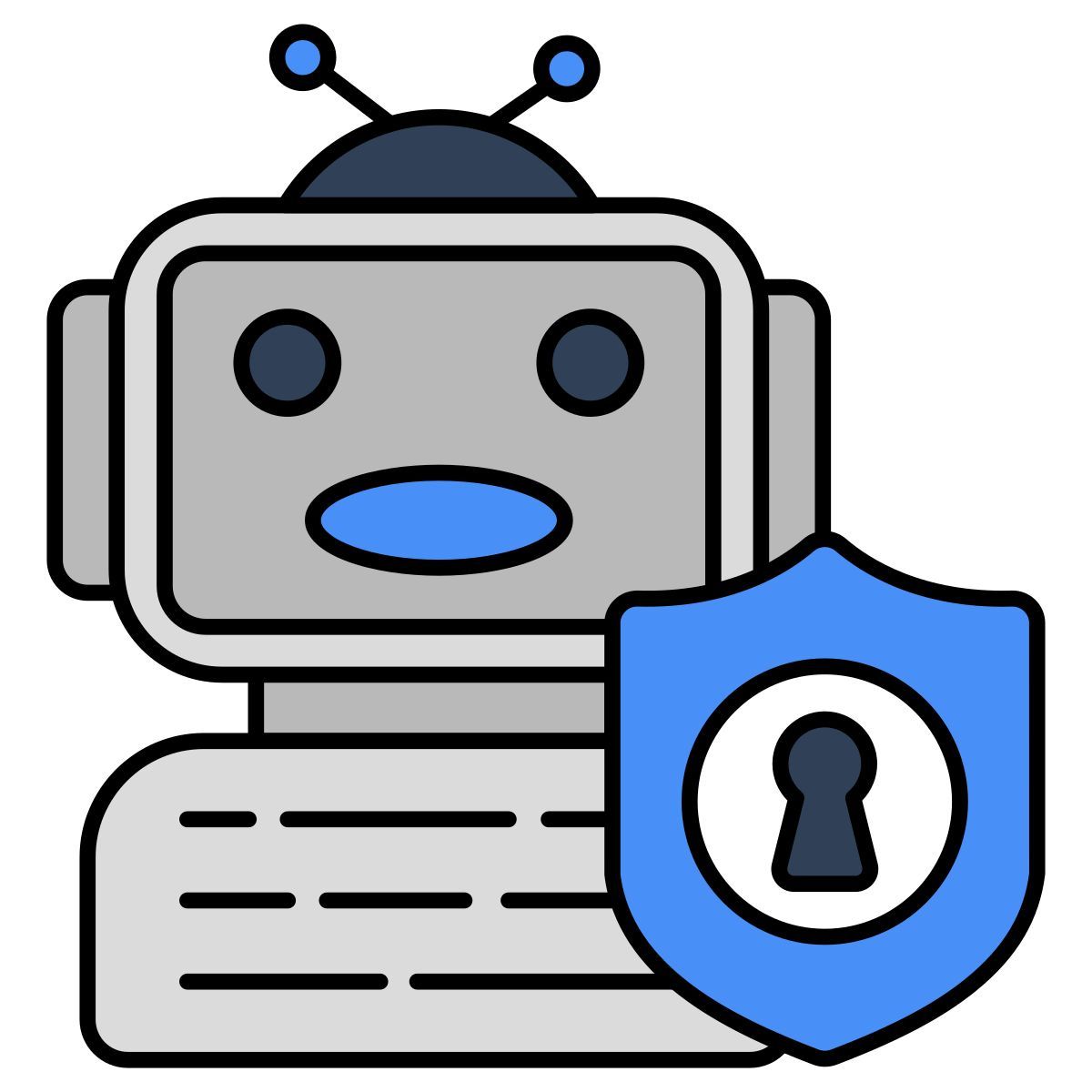 robot security icon