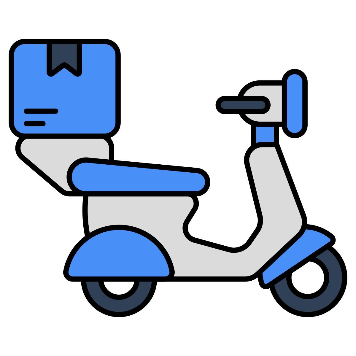 delivery scooter icon