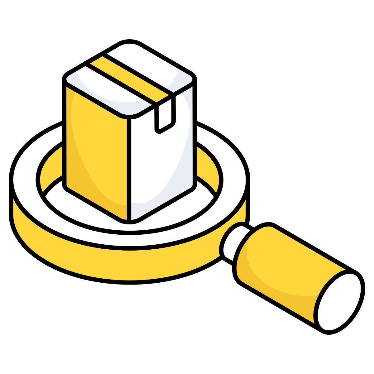 search parcel icon