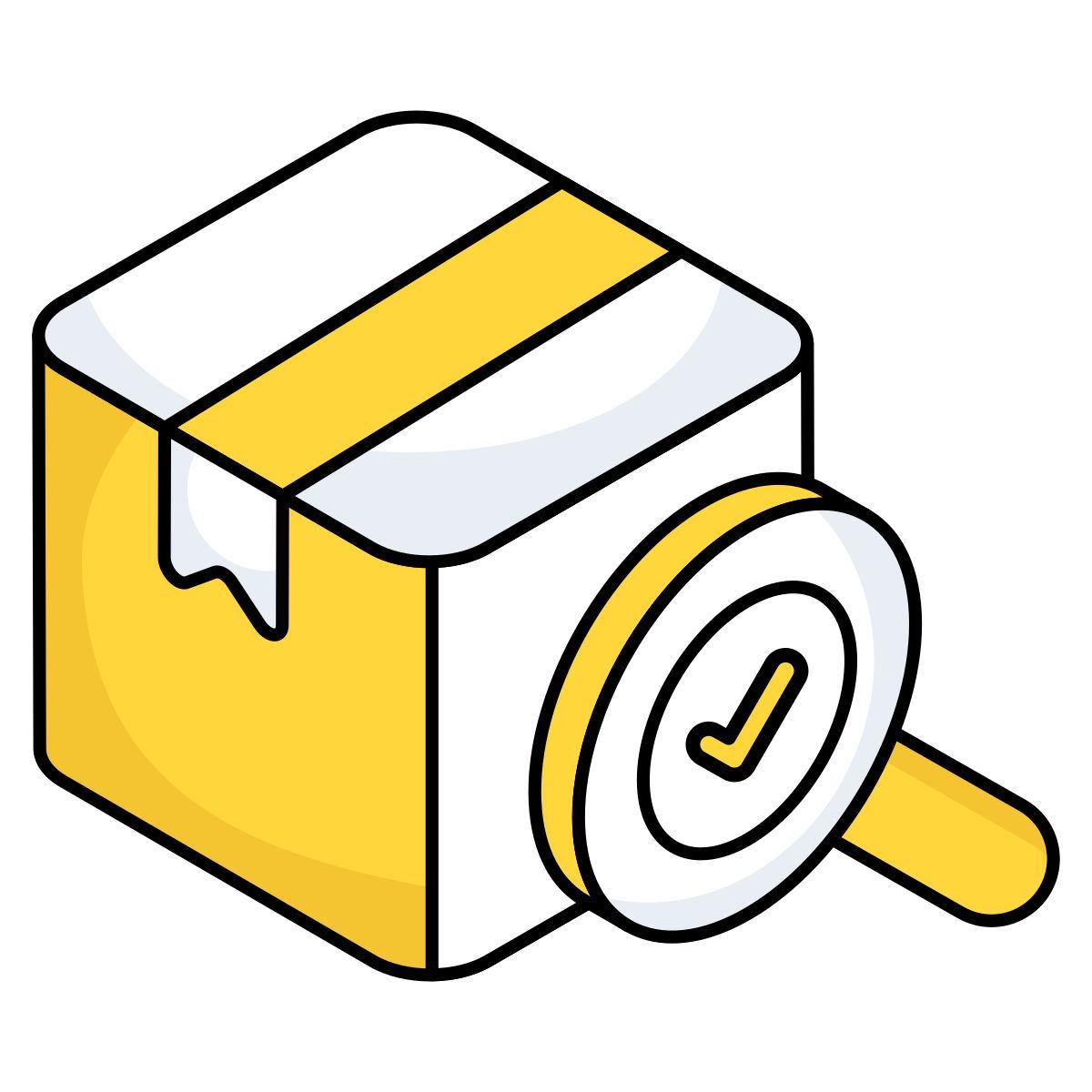 search parcel icon