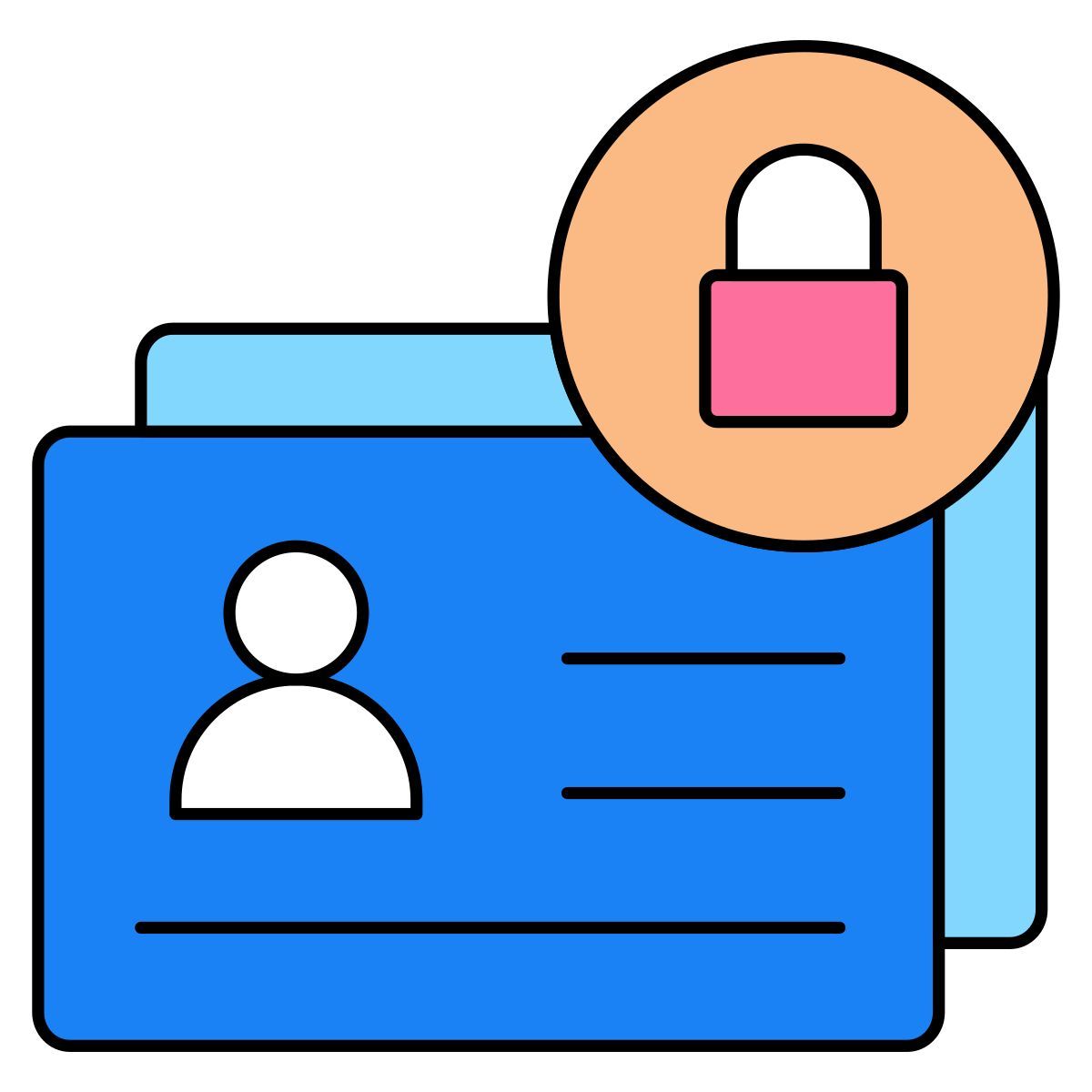 secure id card icon