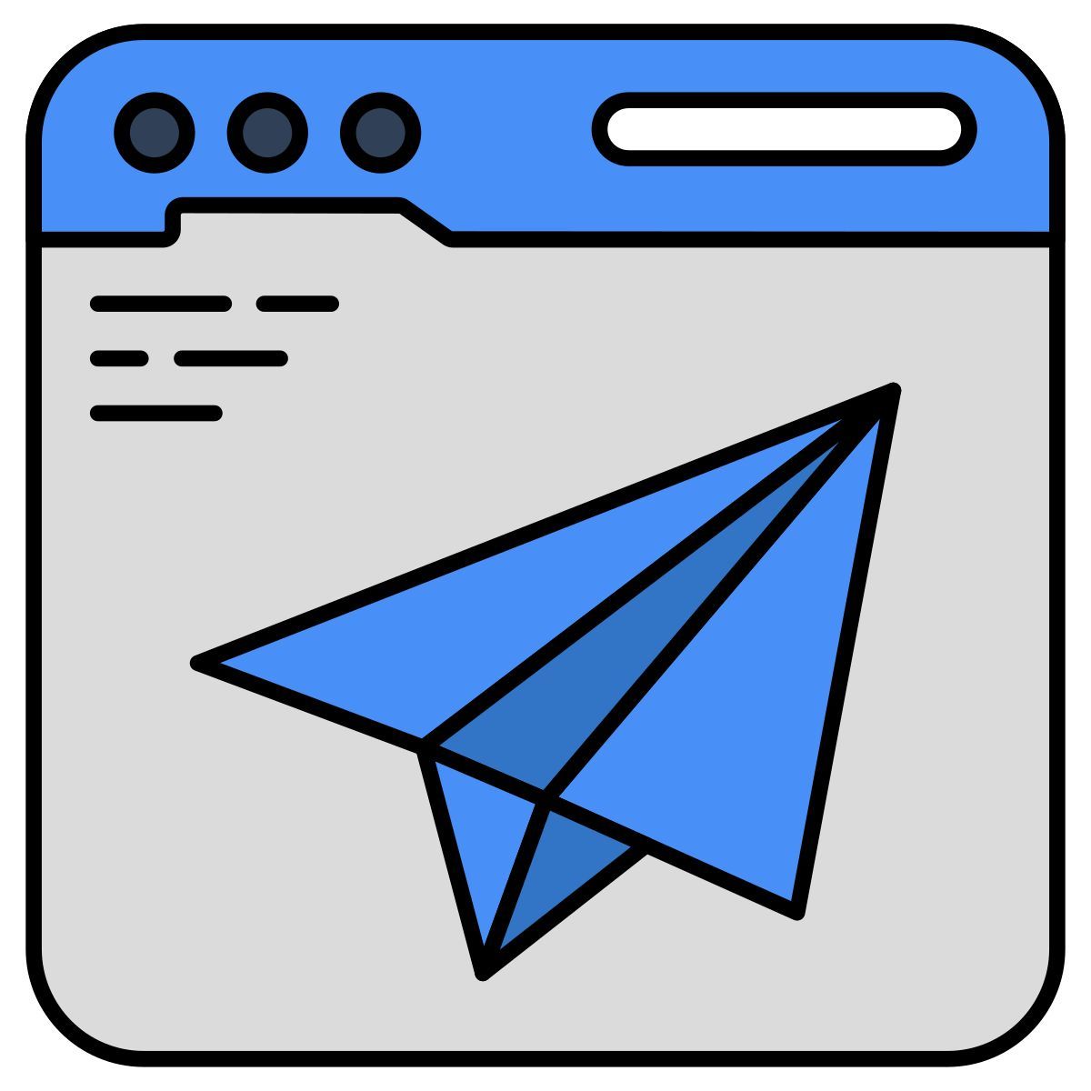 메시지 보내기 icon