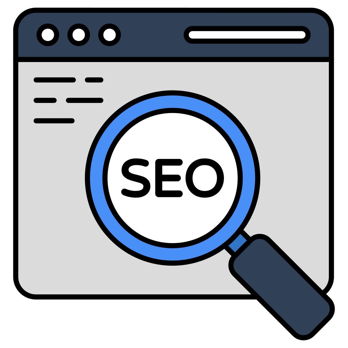 análise de seo icon