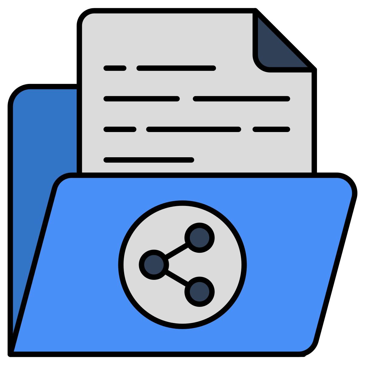 compartilhar pasta icon