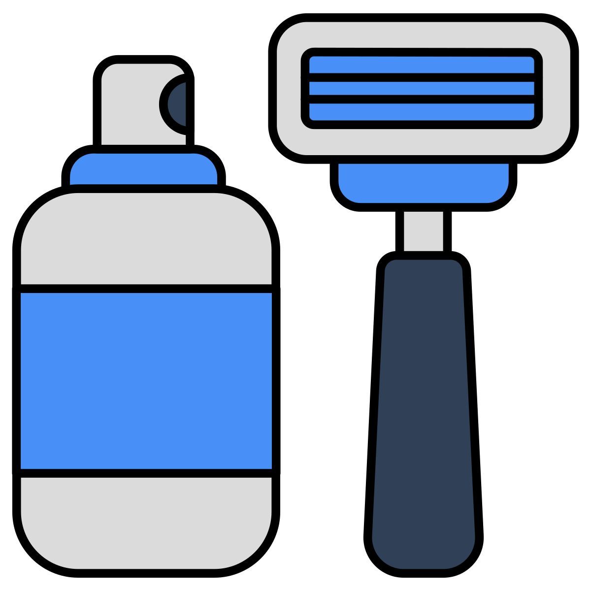 accesorio de afeitado icon