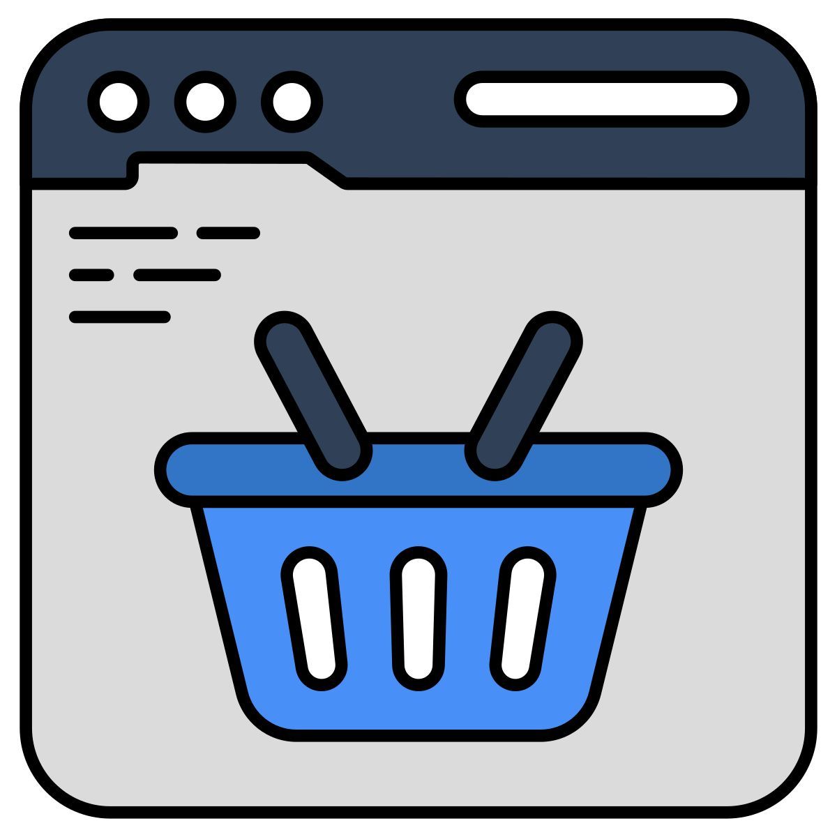 online shopping icon