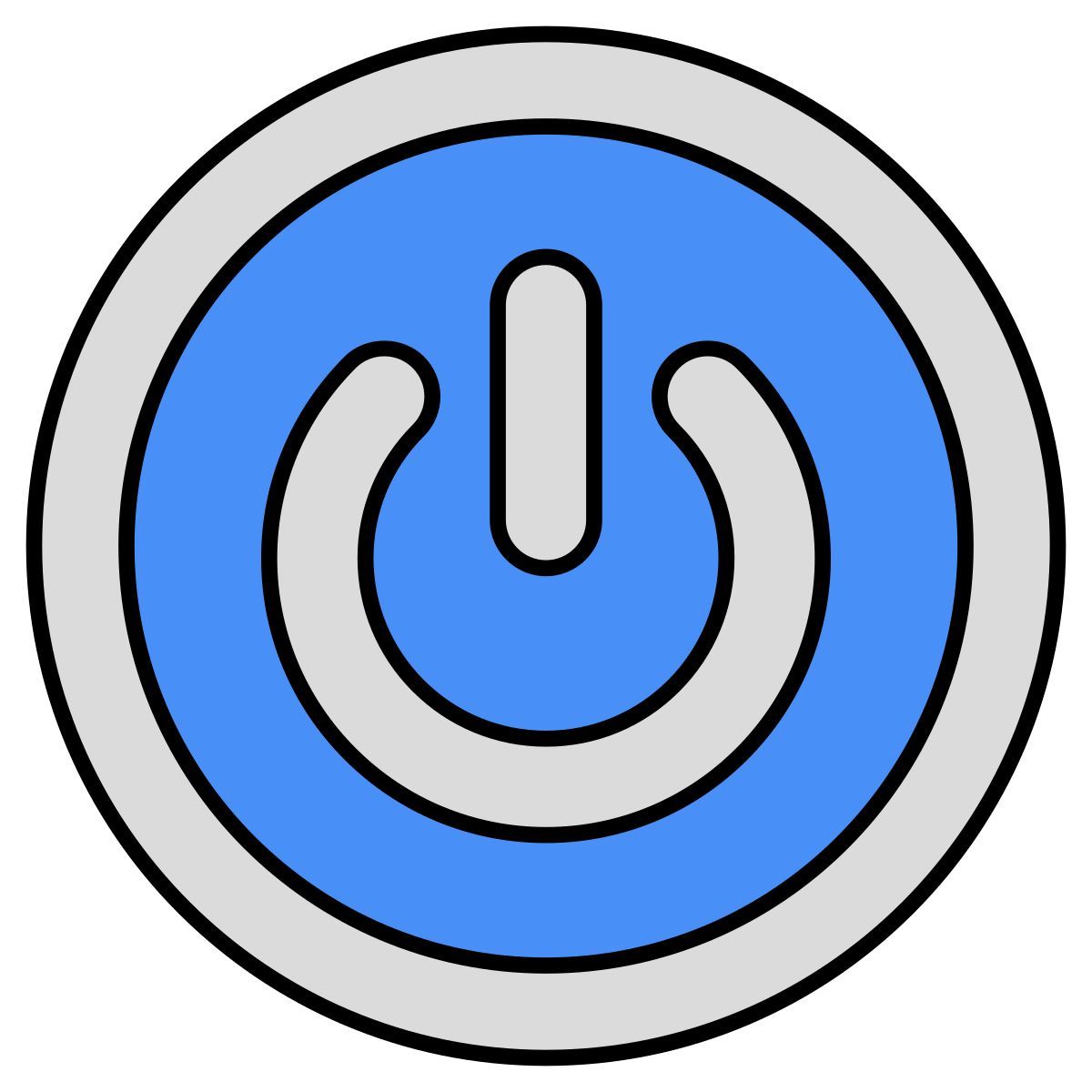 switch off button icon