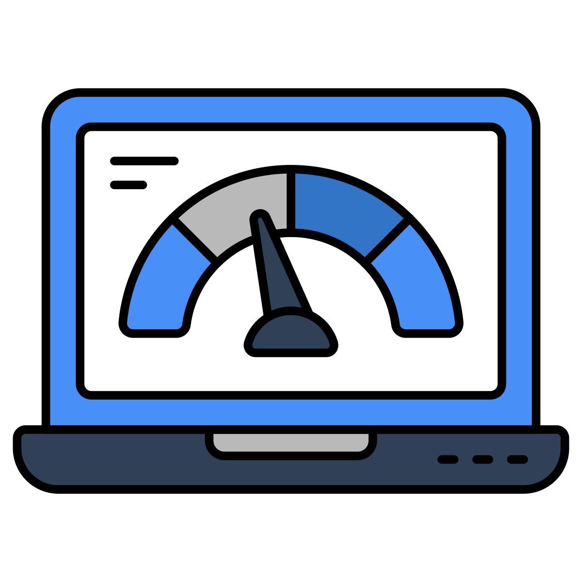 system speed optimization icon