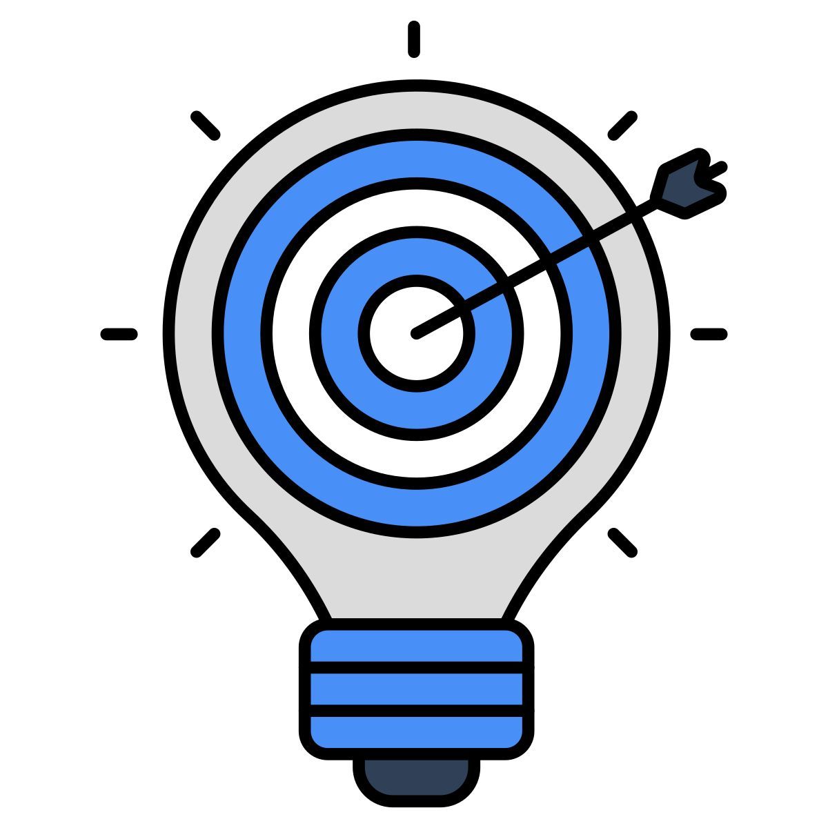 ideia alvo icon