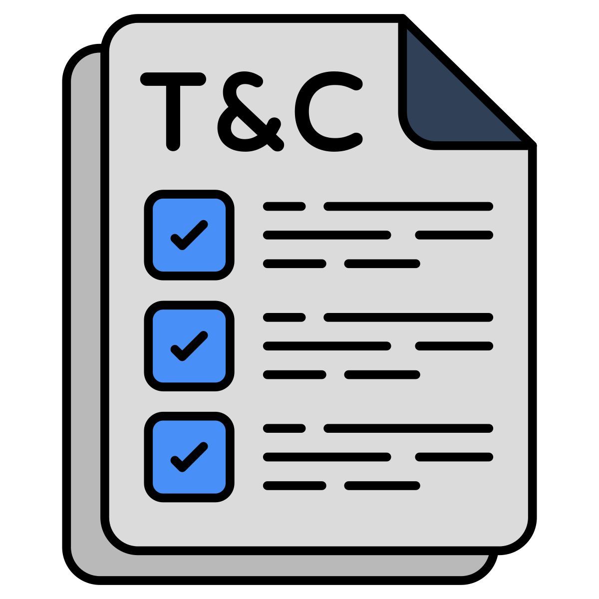 terms and conditions icon