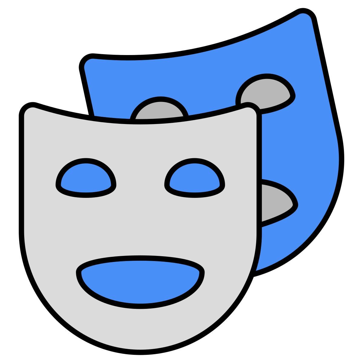 theater masks icon