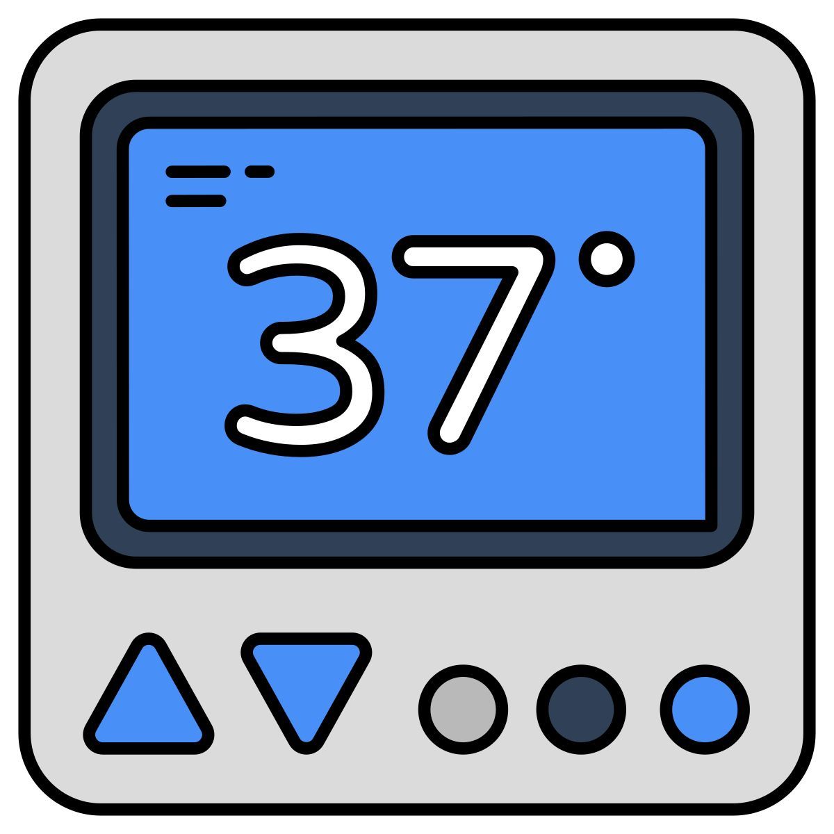 thermostat icon