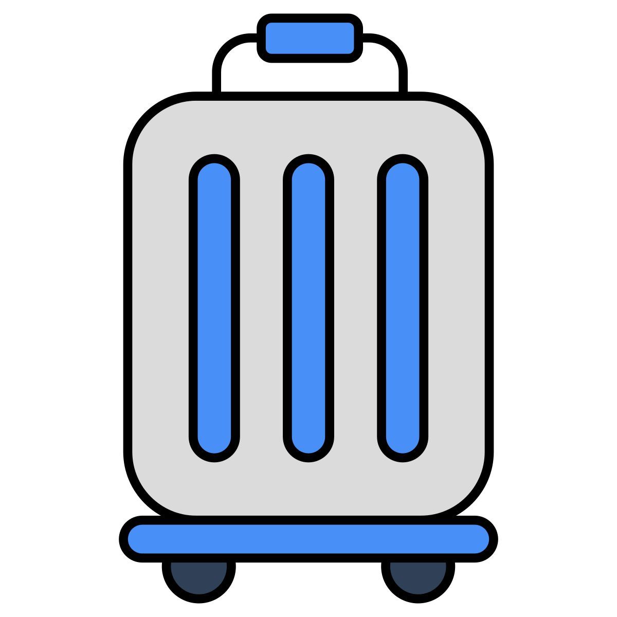 trolley bag icon