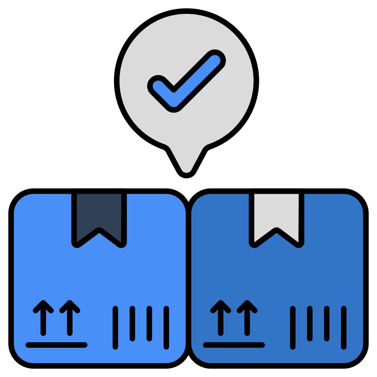 verified parcels icon