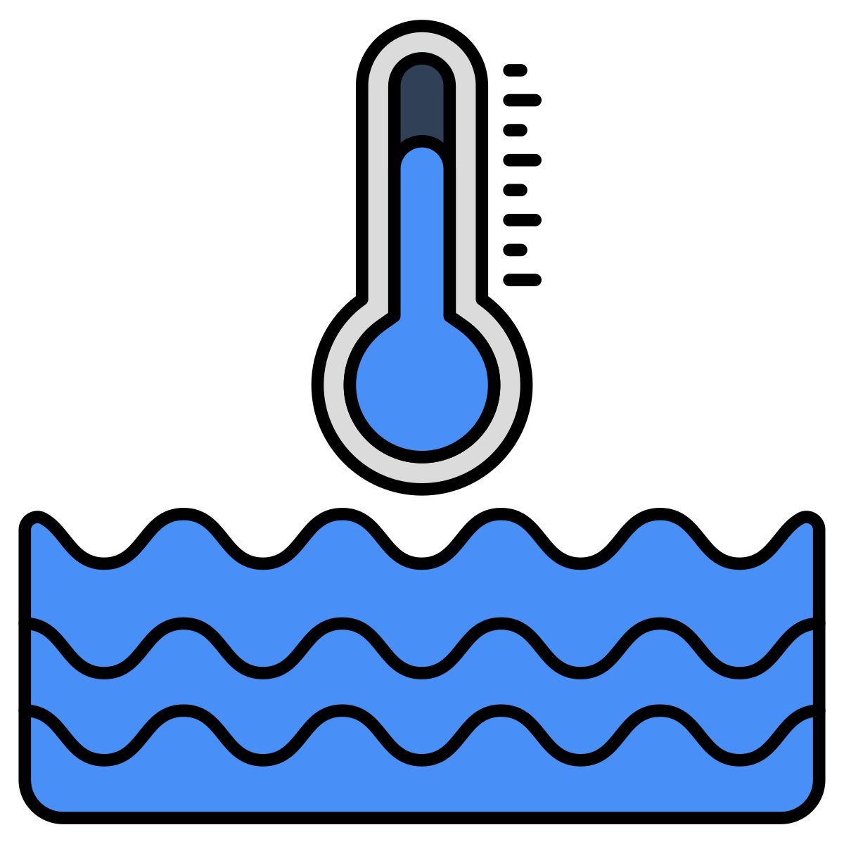 water temperature icon