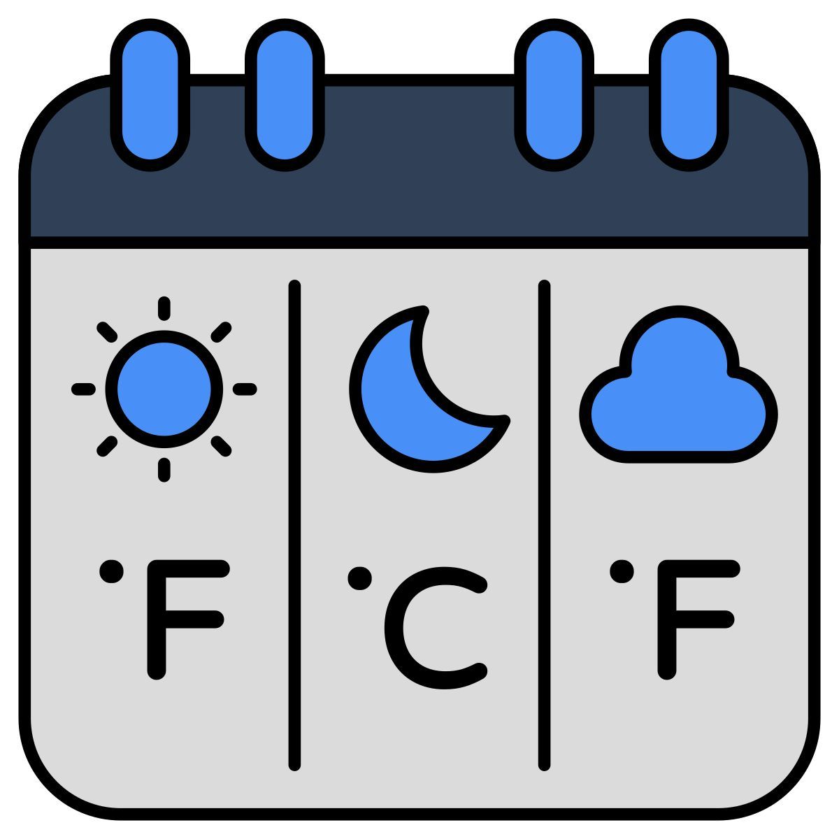 calendario meteorologico icon