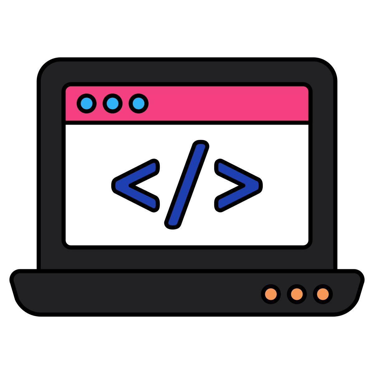 web coding icon