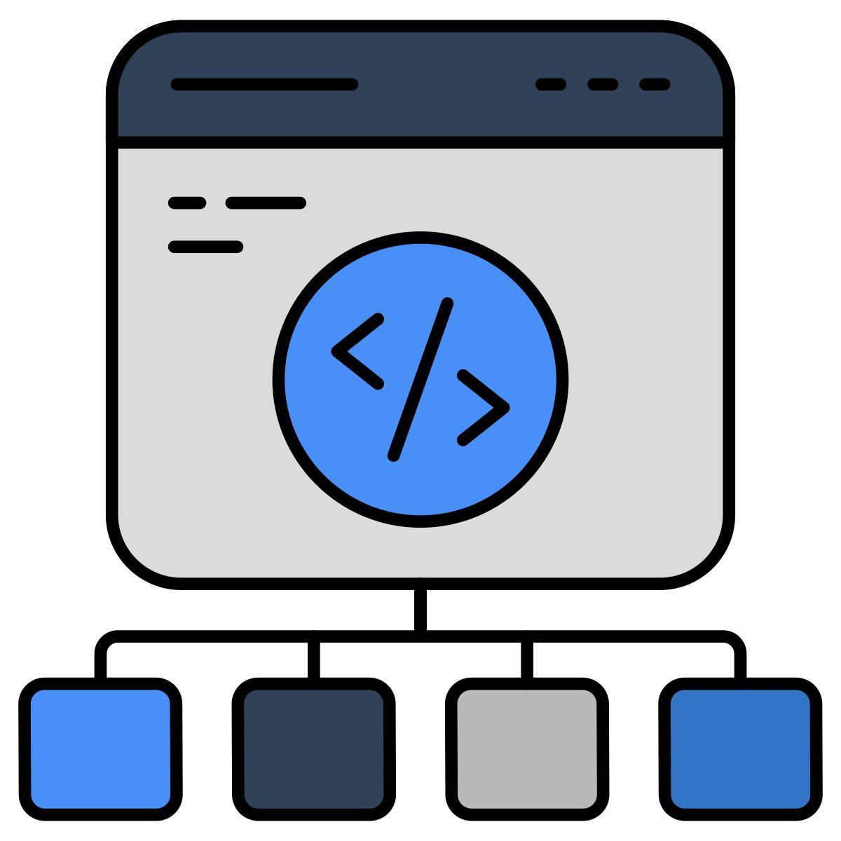 codificação web icon