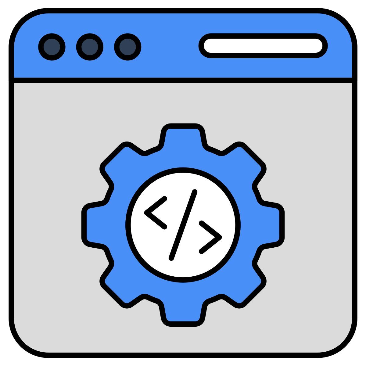 web coding icon