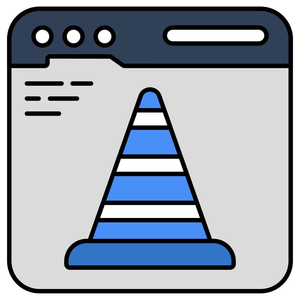 web construction icon