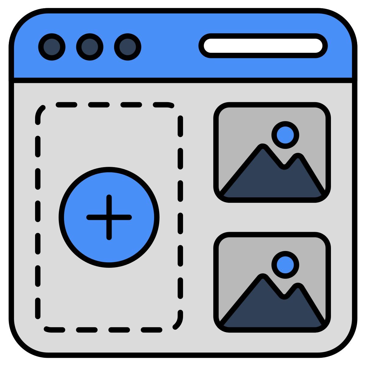 galería web icon