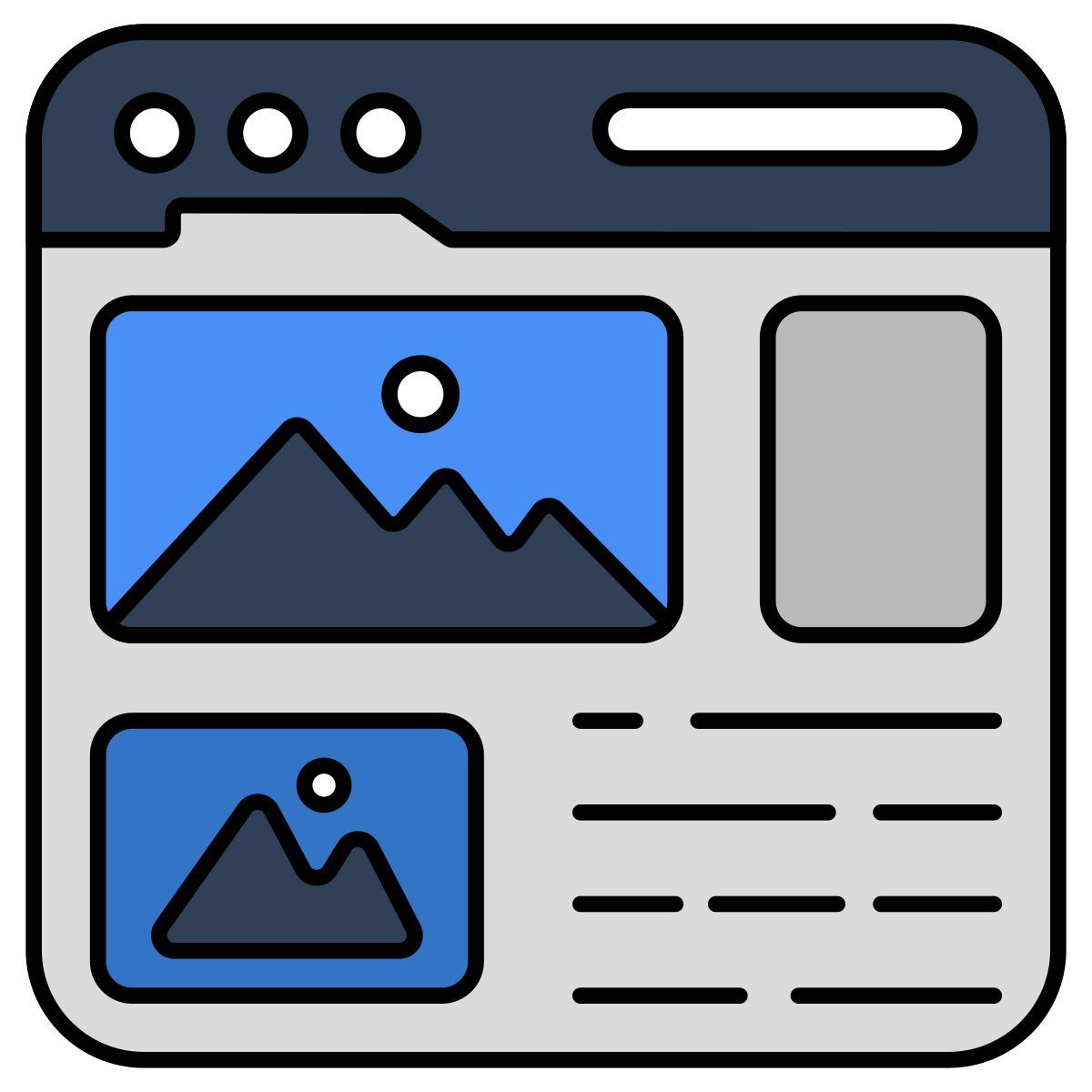 web gallery icon