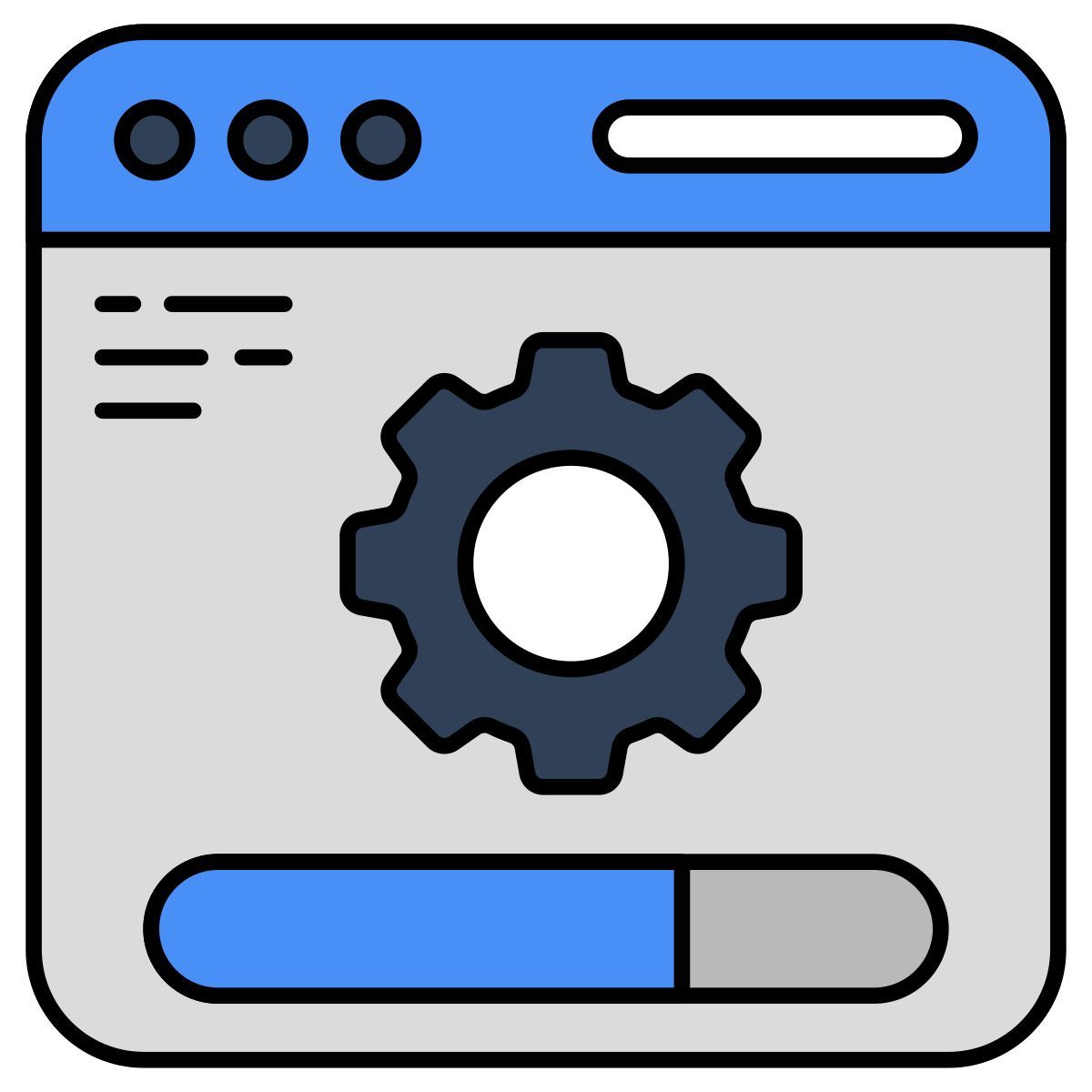 web settings icon