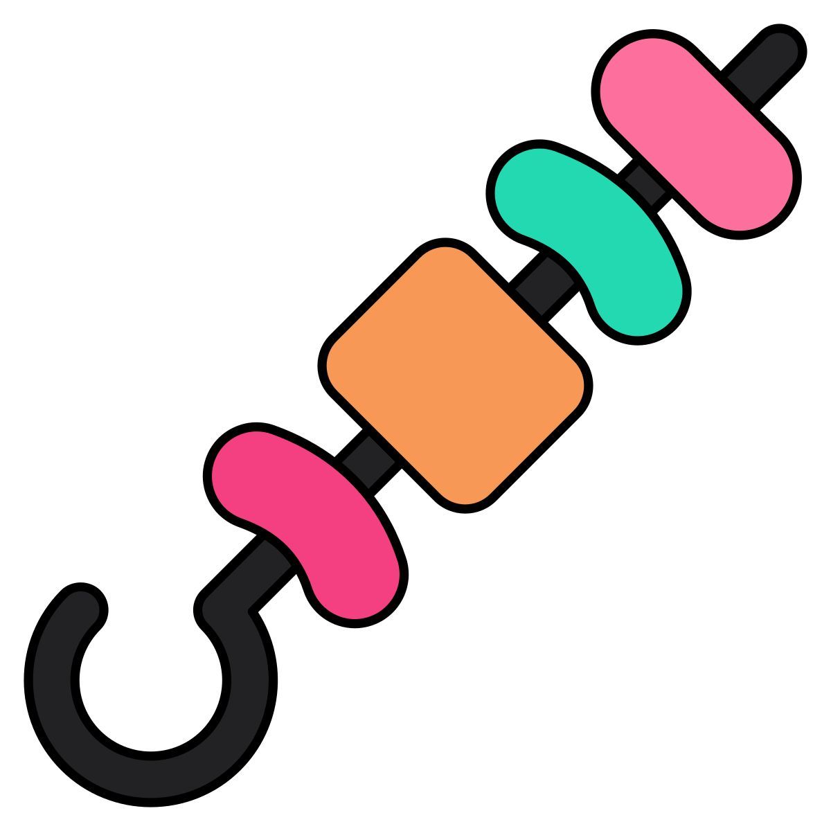 bbq skewer icon