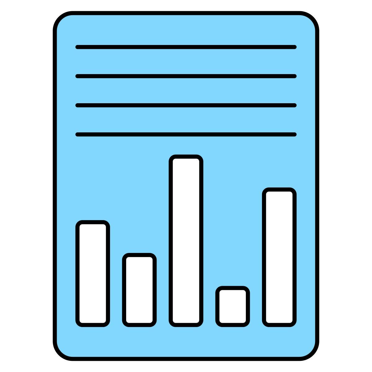 business report icon