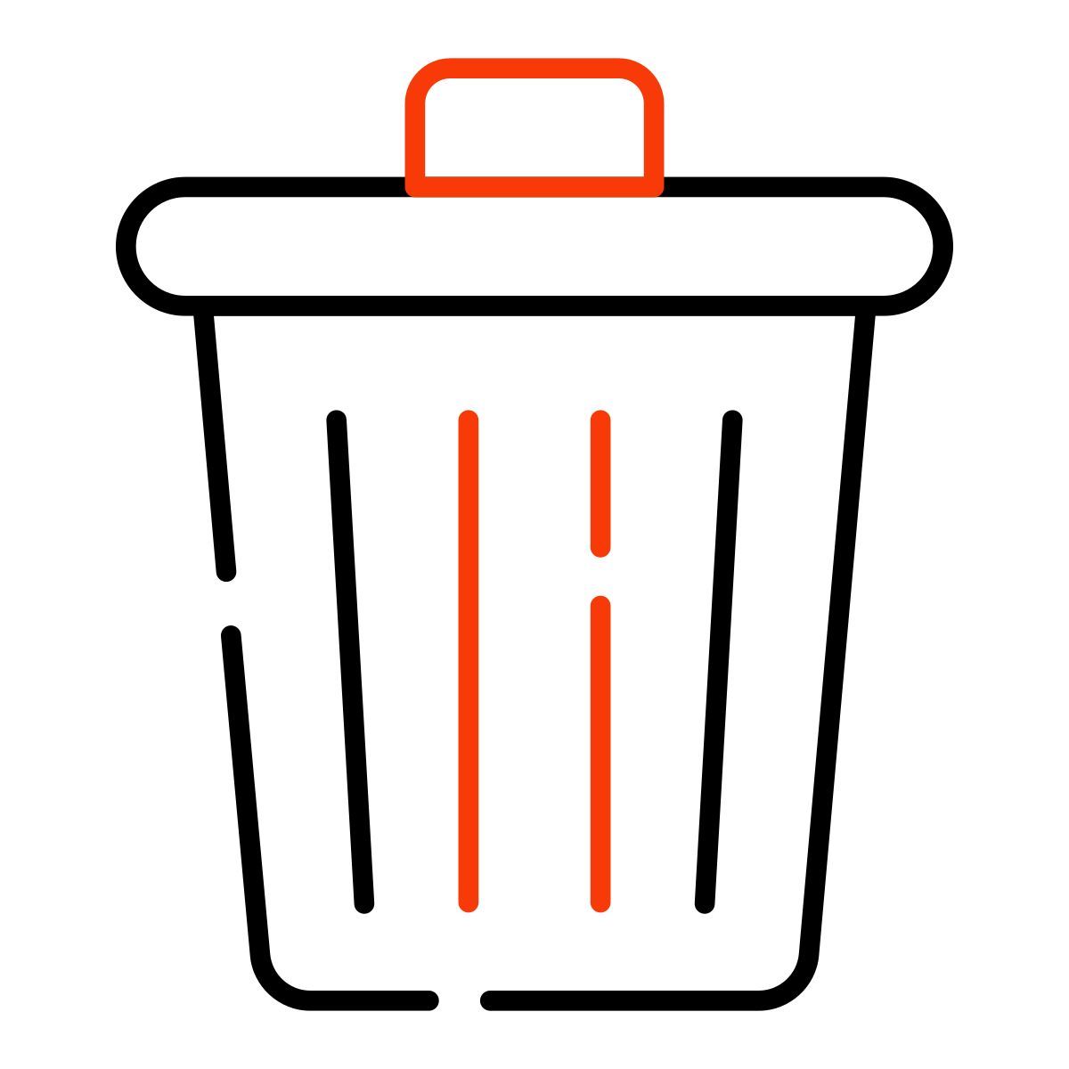 trash bin icon