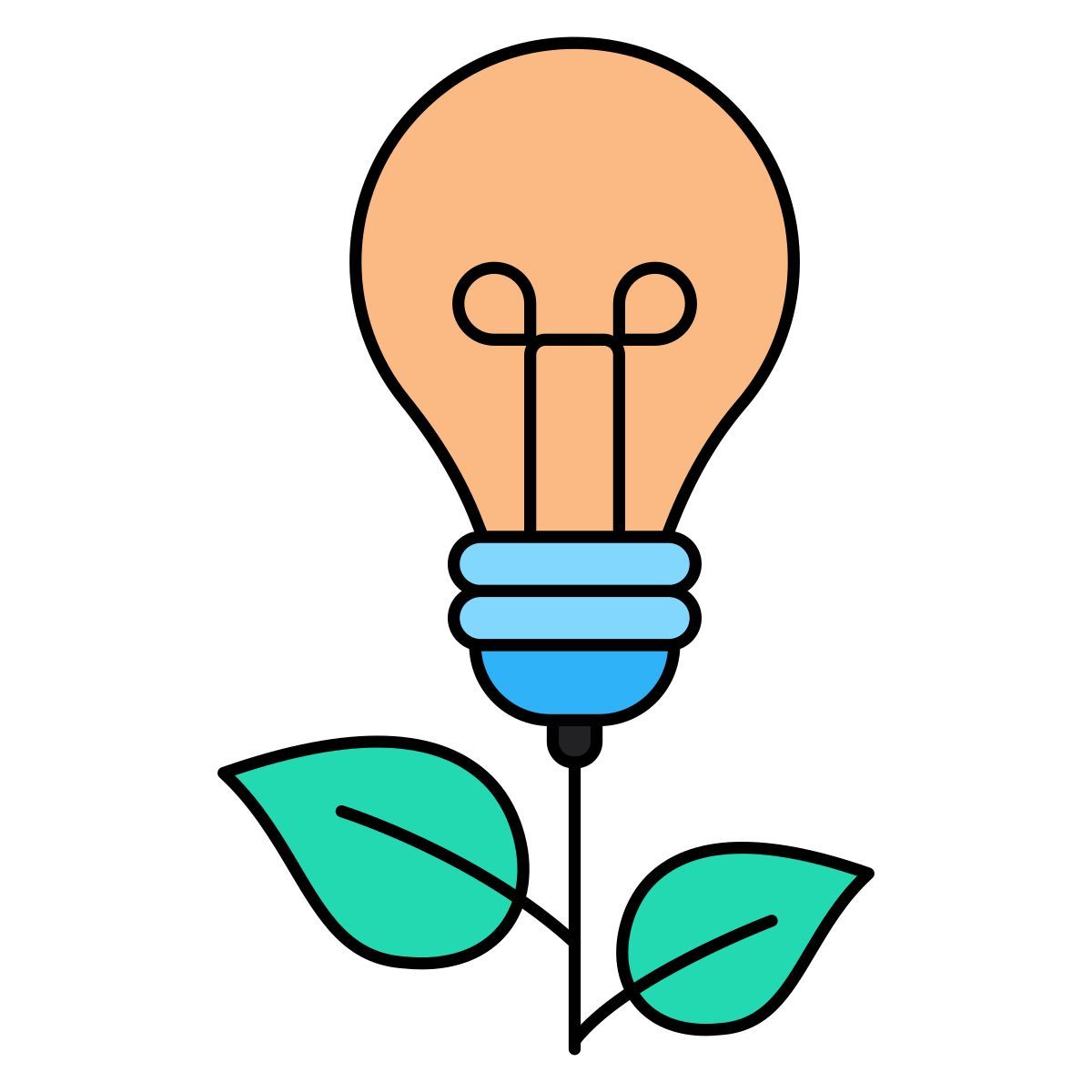 eco bulb icon