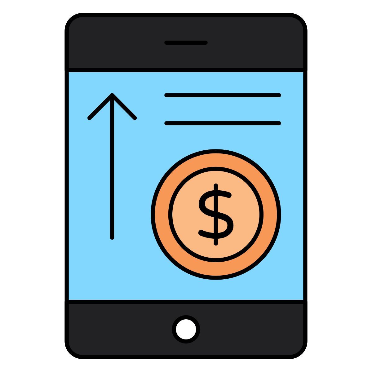 mobile money icon
