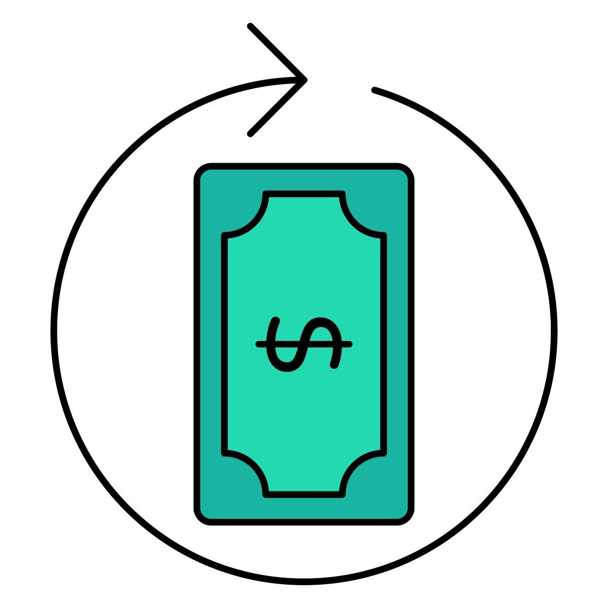 money refund icon