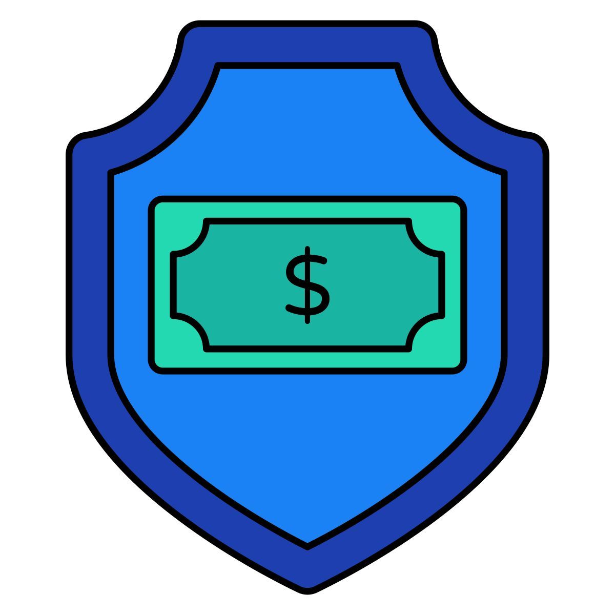 sicurezza del denaro icon