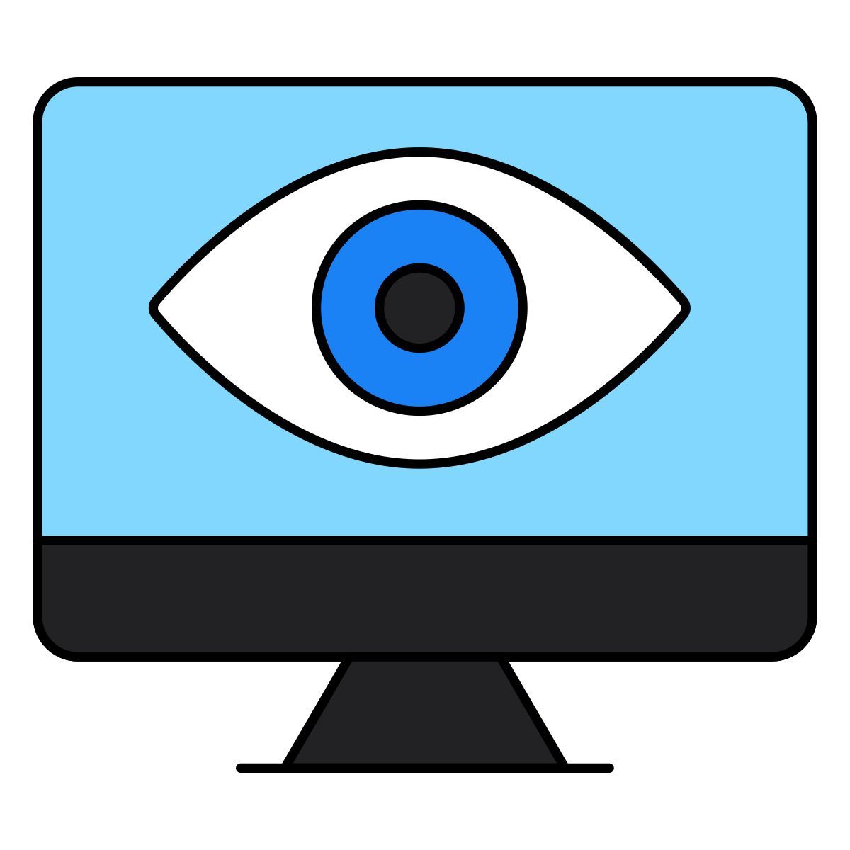 online monitoring icon