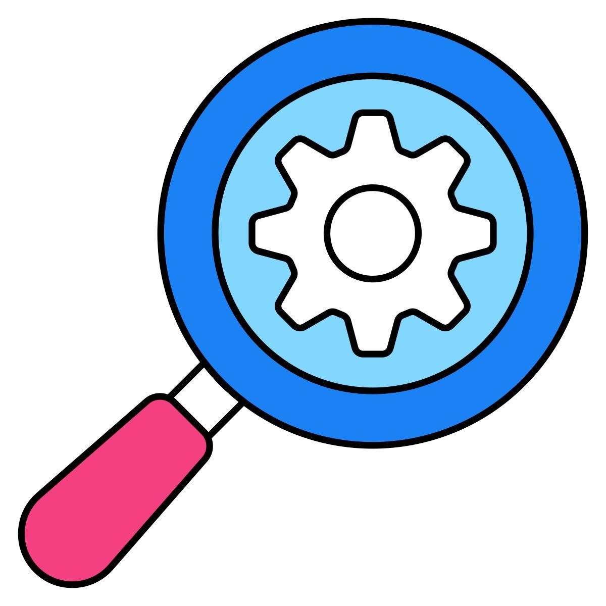 paramètres de recherche icon