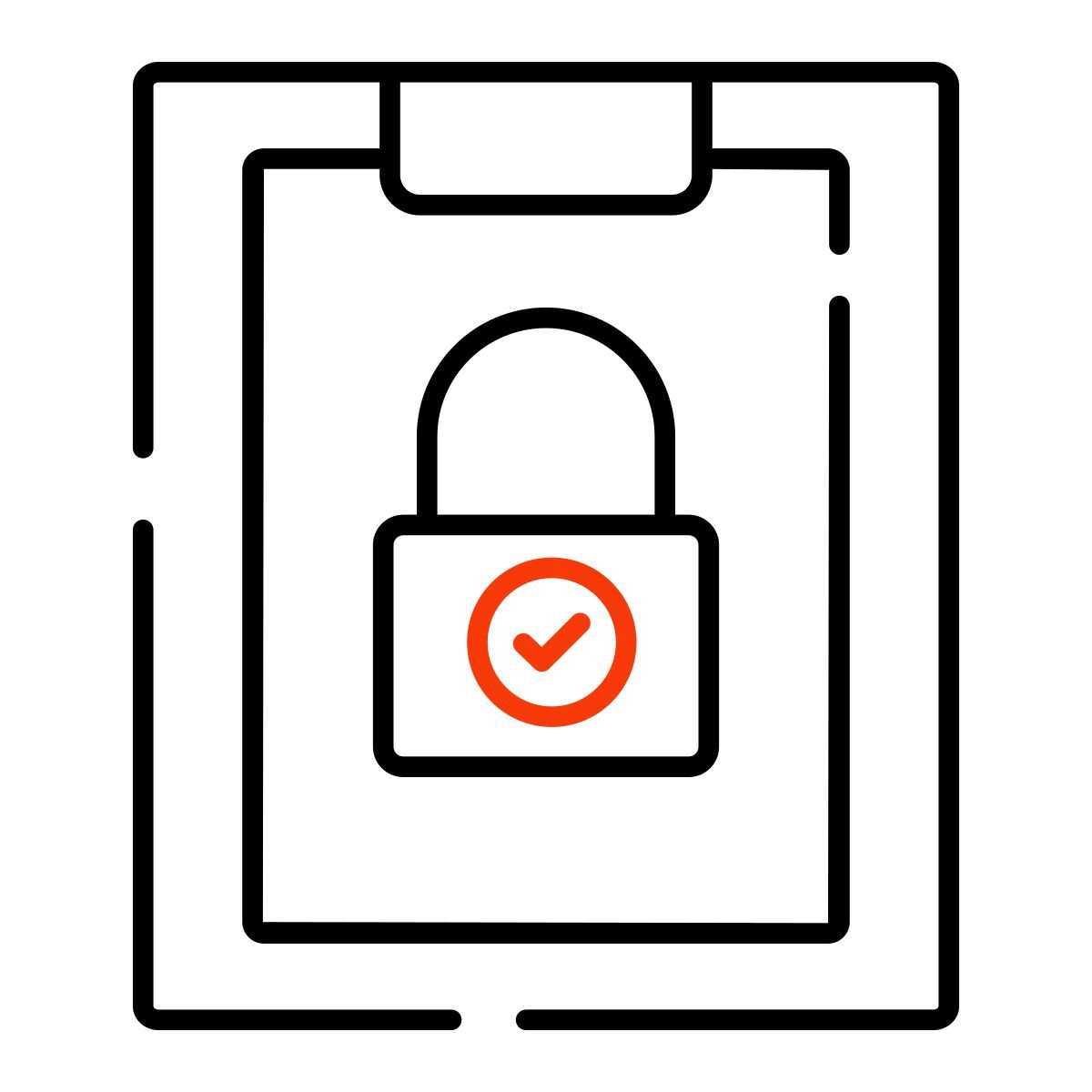 secure data icon