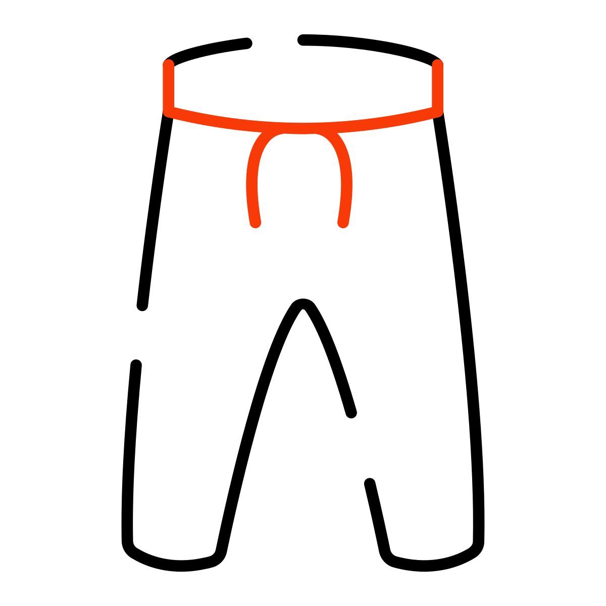 sport trousers icon