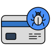 external Card-Bug-ai-security-and-security-vectorslab-outline-color-vectorslab icon