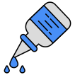 external Dropper-Bottle-health-care-and-medical-vectorslab-outline-color-vectorslab icon