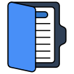 external File-Case-files-and-folders-vectorslab-outline-color-vectorslab icon