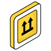 external Forward-Ahead-Board-delivery-and-logistics-navigation-vectorslab-outline-color-vectorslab icon