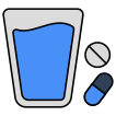 external Taking-Medicine-health-care-and-medical-vectorslab-outline-color-vectorslab icon